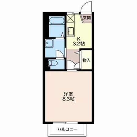 エスペランザ柏の物件間取画像